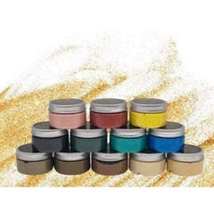 NEW | Gold Pigment | Diamond Gold | Precious Range | Posh Chalk | 30g | Gold Paint, Metallic Pigment, Pigment Powder, Mica Powder Gold