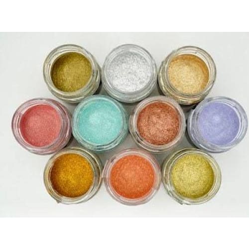 Metallic Pigment | Red Carmine | Posh Chalk | 30g | Green Paint, Pigment Powder, Mica Powder