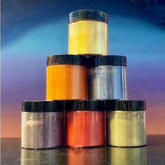 Mica Powder | Pearl Idaho Orange | Aussie Dust | Aussie Decor Transfers | 50g/30g | Orange Mica, Orange Paint, Orange Metallic