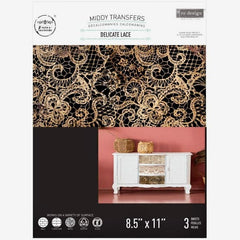 NEW Middy Decor Transfer | Delicate Lace | Redesign With 