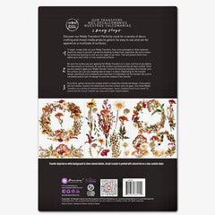 Dried Wildflowers | Redesign With Prima | 8.5” x 11” | Middy Transfers, Furniture Transfers, Autumn Transfers, Autumn Craft Decorations
