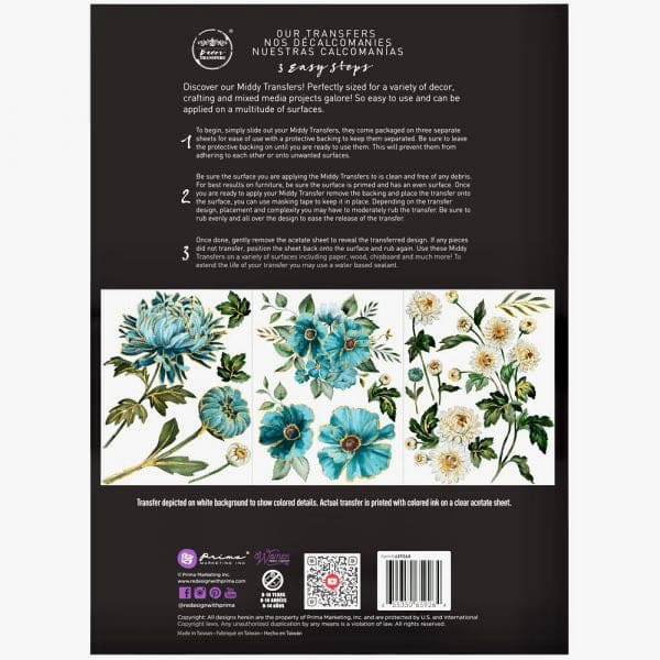 NEW Middy Decor Transfer | Gilded Florals | Redesign With 