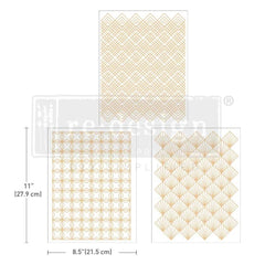 Middy Decor Transfer | Golden Art Deco | Redesign With Prima