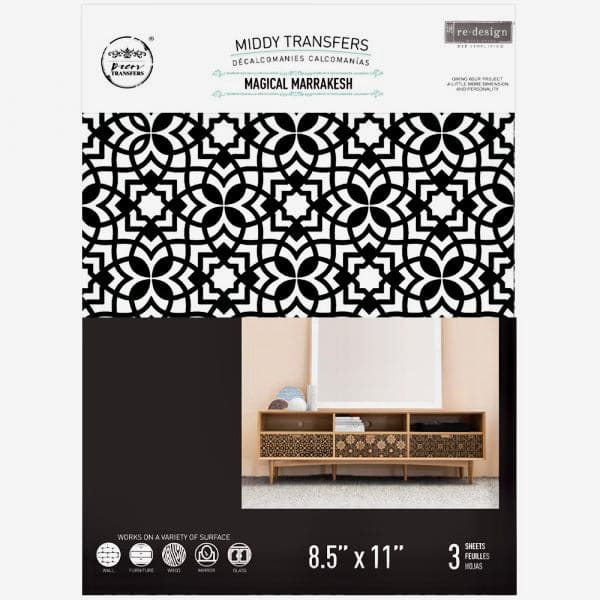 NEW Middy Decor Transfer | Magical Marrakesh | Redesign With