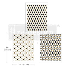NEW Middy Decor Transfer | Moroccan Diamonds | Redesign With