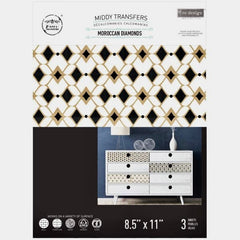 NEW Middy Decor Transfer | Moroccan Diamonds | Redesign With