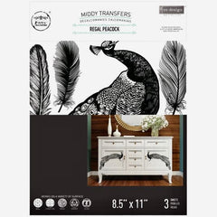 NEW Middy Decor Transfer | Regal Peacock | Redesign With 