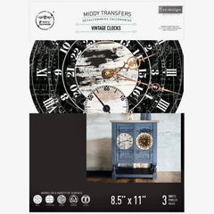 NEW Middy Decor Transfer | Vintage Clocks | Redesign With 