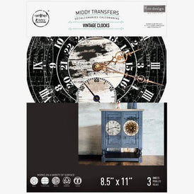 NEW Middy Decor Transfer | Vintage Clocks | Redesign With 