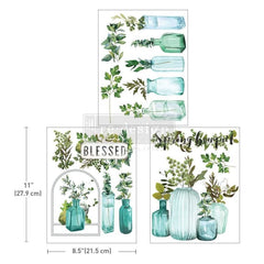 Vintage Greenhouse Middy Transfer by Redesign With Prima | 8.5” x 11”