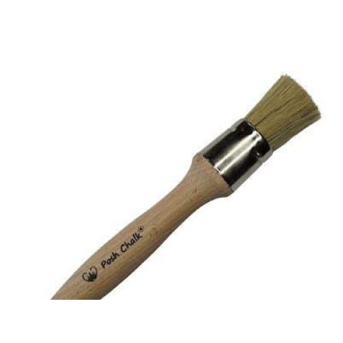 Natural Bristle Premium Stencil Brush | Posh Chalk | Natural Bristle Brush, Round Brush, Stencil Brush, Blending Brushes, Paint Brush
