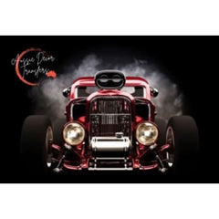 Poster Print | Smokin’ Rod | Aussie Decor Transfers | SML, MED or LGE