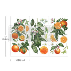 Small Decor Transfer | Citrus Slice | Redesign With Prima |