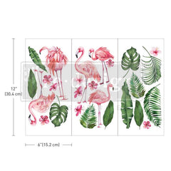 Small Decor Transfer | Flamingo Pink | Redesign With Prima |