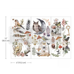 Small Decor Transfer | Forest | Redesign With Prima | 6” x