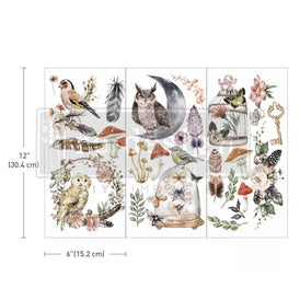 Small Decor Transfer | Forest | Redesign With Prima | 6” x