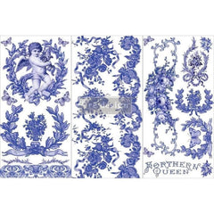 NEW Prima Transfer | French Blue | Redesign With Prima | 6” x 12”