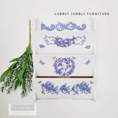 NEW Prima Transfer | French Blue | Redesign With Prima | 6” x 12”