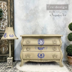 NEW Prima Transfer | French Blue | Redesign With Prima | 6” x 12”