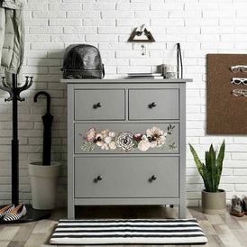 Natural Flora | Redesign With Prima | 6” x 12” | Floral Furniture, Furniture Transfers, Flower Decal, Small Transfers, For Furniture