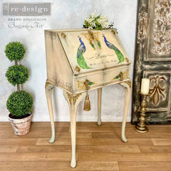 Small Decor Transfer | Peacock Paradise | Redesign