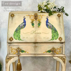 Small Decor Transfer | Peacock Paradise | Redesign