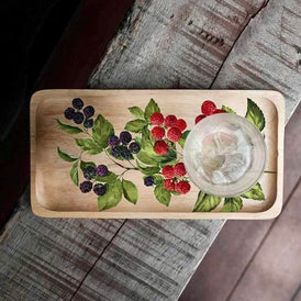 Sweet Berries | Redesign With Prima | 6” x 12” | Strawberry Furniture, Furniture Transfers, Cherry Transfers, Blueberry Decal, Berry Decor