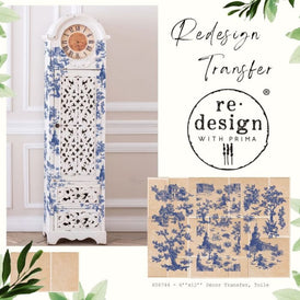 NEW Prima Transfer | Toile | Redesign With Prima | 6” x 12”