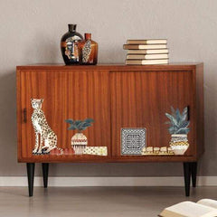 NEW | Prima Transfer | Tribal Essence | Redesign With Prima | 6” x 12” | African Decal, Cheetah Decal, Exotic Furniture, Furniture Transfers