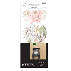 Small Decor Transfer | Water Lillies | Redesign With Prima |