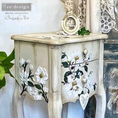 Small Decor Transfer | White Magnolia | Redesign With Prima