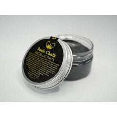 Smooth Metallic Paste | Carbon Black | Posh Chalk | 170g | Posh Chalk Paste, Stencil Paste