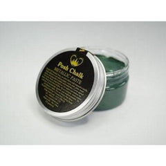 Smooth Metallic Paste | Dark Green | Posh Chalk | 170g | Posh Chalk Paste, Stencil Paste