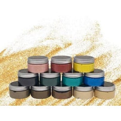 Smooth Metallic Paste | Pearl Gold | Posh Chalk | 170g | Posh Chalk Paste, Stencil Paste