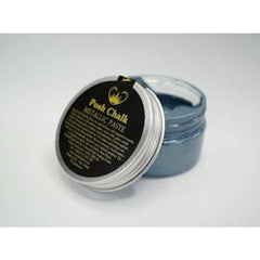 Smooth Metallic Paste | Prussian Blue | Posh Chalk | 170g | Posh Chalk Paste, Stencil Paste
