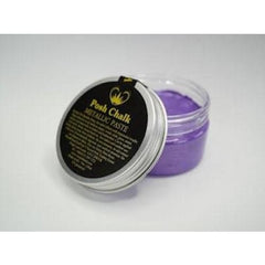 Smooth Metallic Paste | Violet | Posh Chalk | 170g | Posh Chalk Paste, Stencil Paste