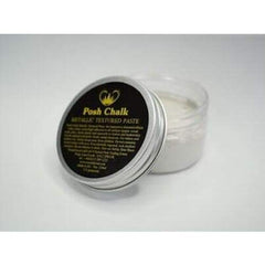 Textured Metallic Paste | Pearl White | Posh Chalk | 170g | Posh Chalk Paste, Stencil Paste, Embossing Paste, White Pigment Paste